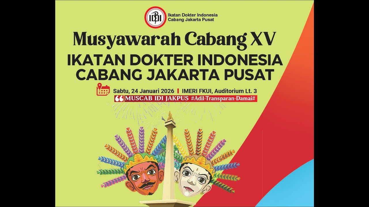Musyawarah XIV IDI Cabang Jakarta Pusat 2022