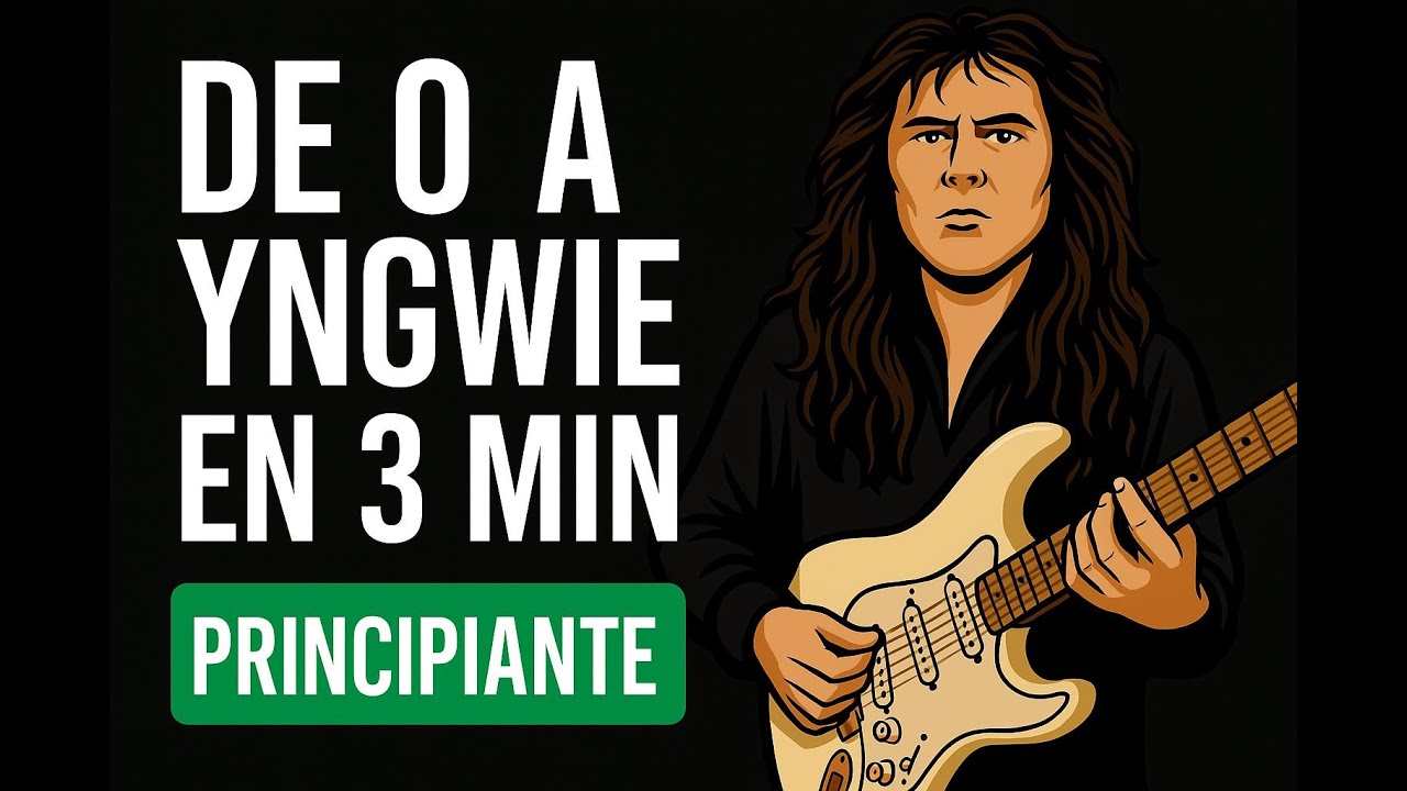 Troy Stetina Ejercicio 33 | Rutina Yngwie Malmsteen en 3 Min! (Principiante)