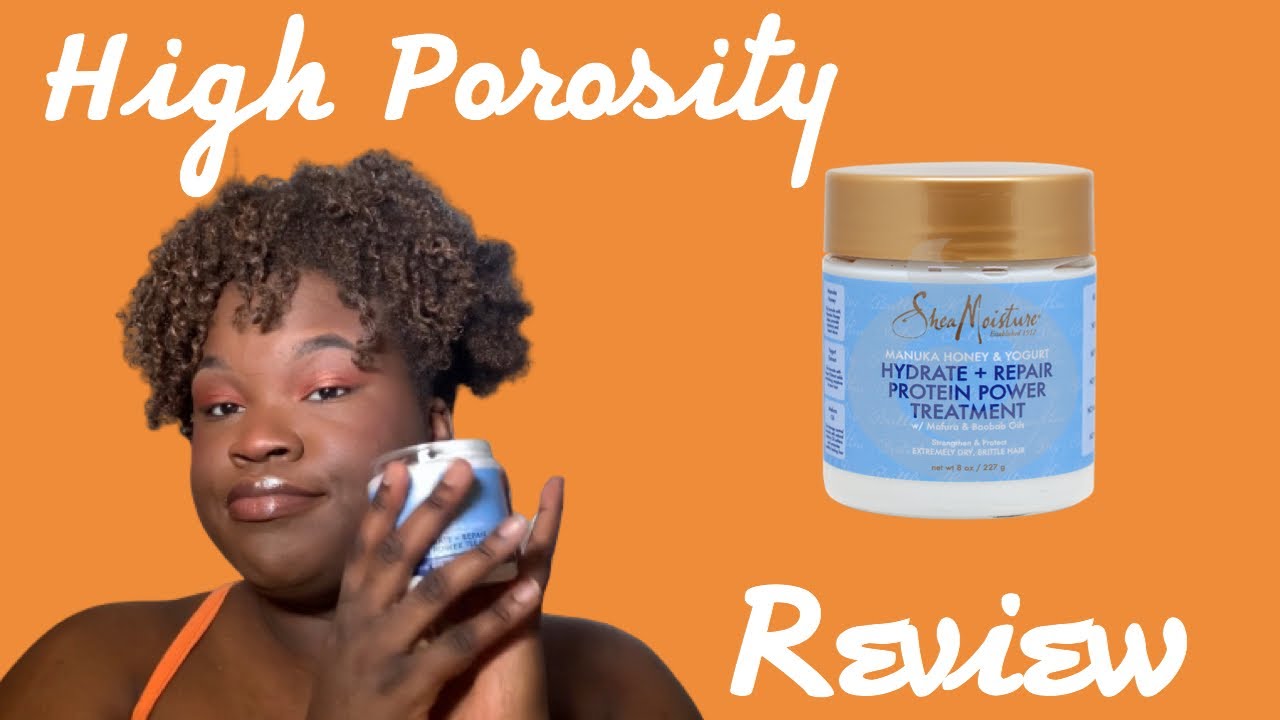 Shea Moisture Manuka Honey & Yogurt Hydrate & Repair Protein Power Treatment |My Excessive Shed Hair