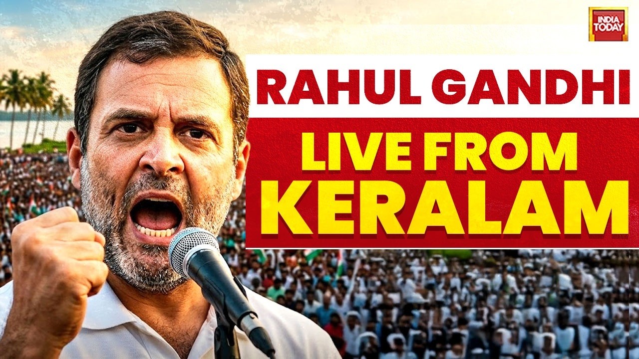 Rahul Gandhi LIVE from Keralam: Massive UDF Rally in Kottayam | Keralam Polls 2026 | Congress LIVE