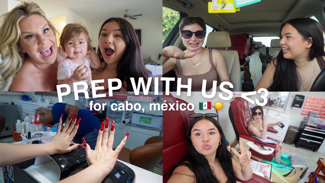 PREP WITH US FOR FAMILY VACAY 💅🏼