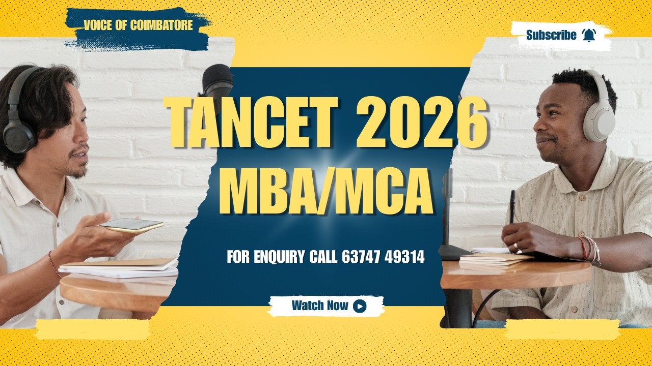 TANCET 2026 | MBA MCA FULL DETAILS IN ONE VIDEO #tancet2026 #tancetmba #mba #mca