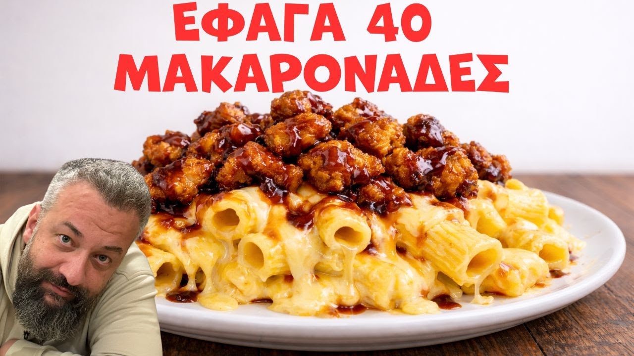 Έφαγα 40 μακαρονάδες στη Κύπρο
