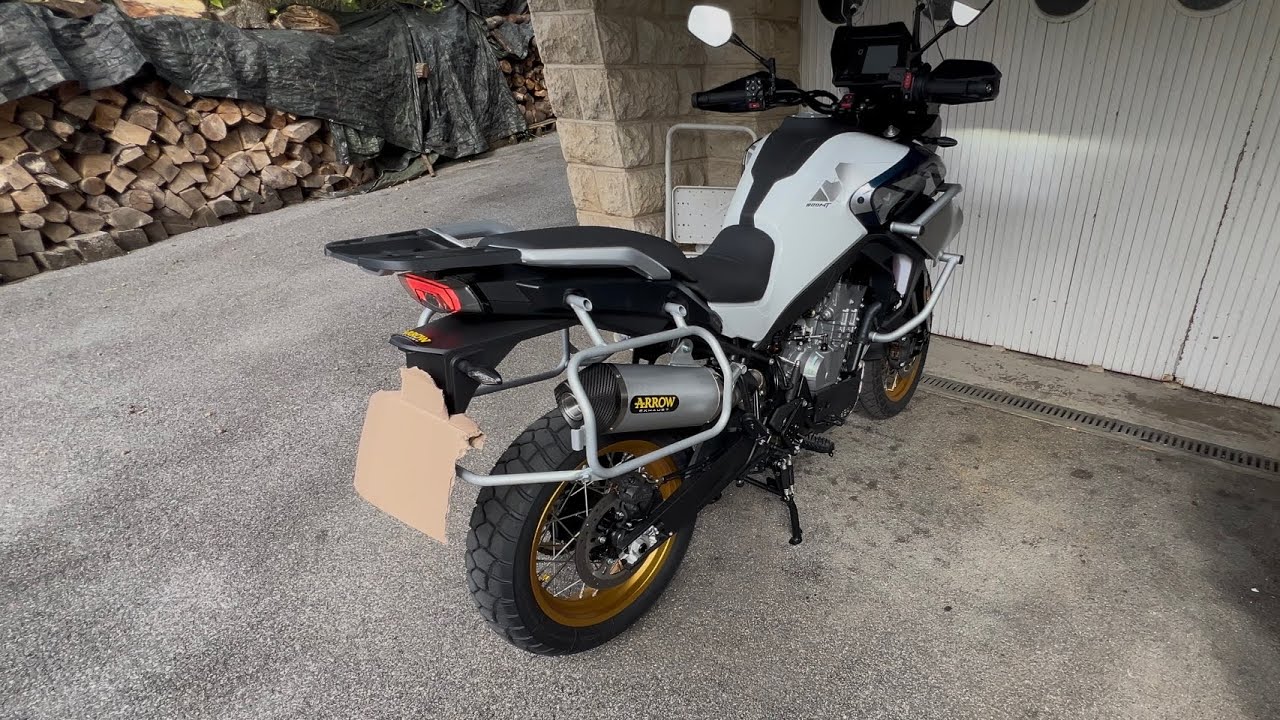 800mt Explore 2024 Arrow exhaust Cfmoto
