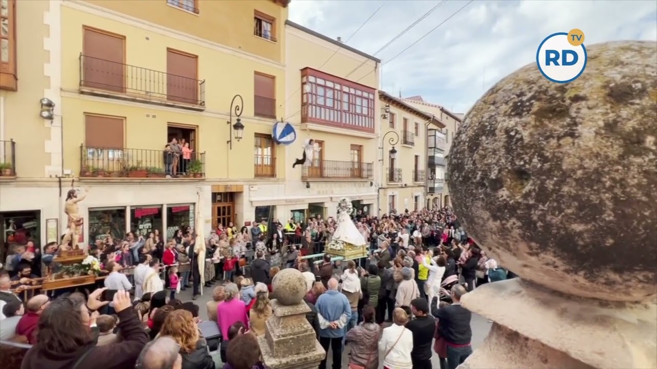 Bajada del Ángel 2022 en Aranda de Duero, Burgos con Ribera de Duero TV