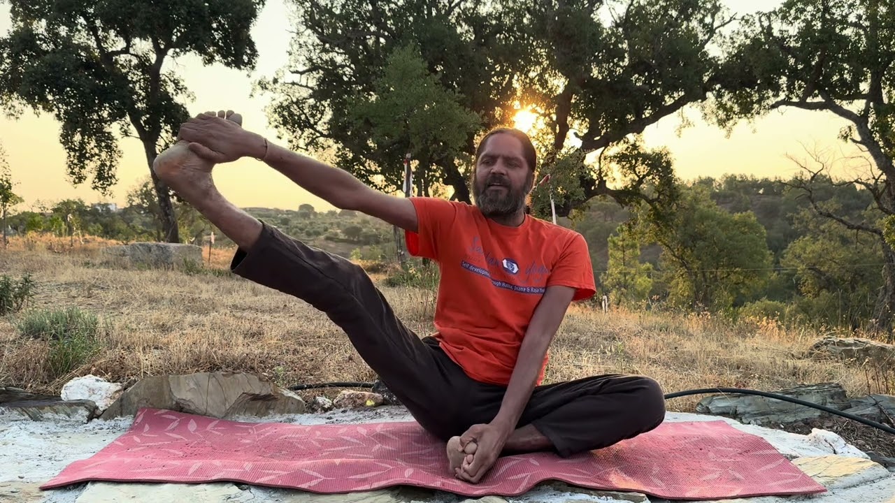 Hatha Yoga for Shoulders, arms, hips, legs flexibility, strength & endurance 