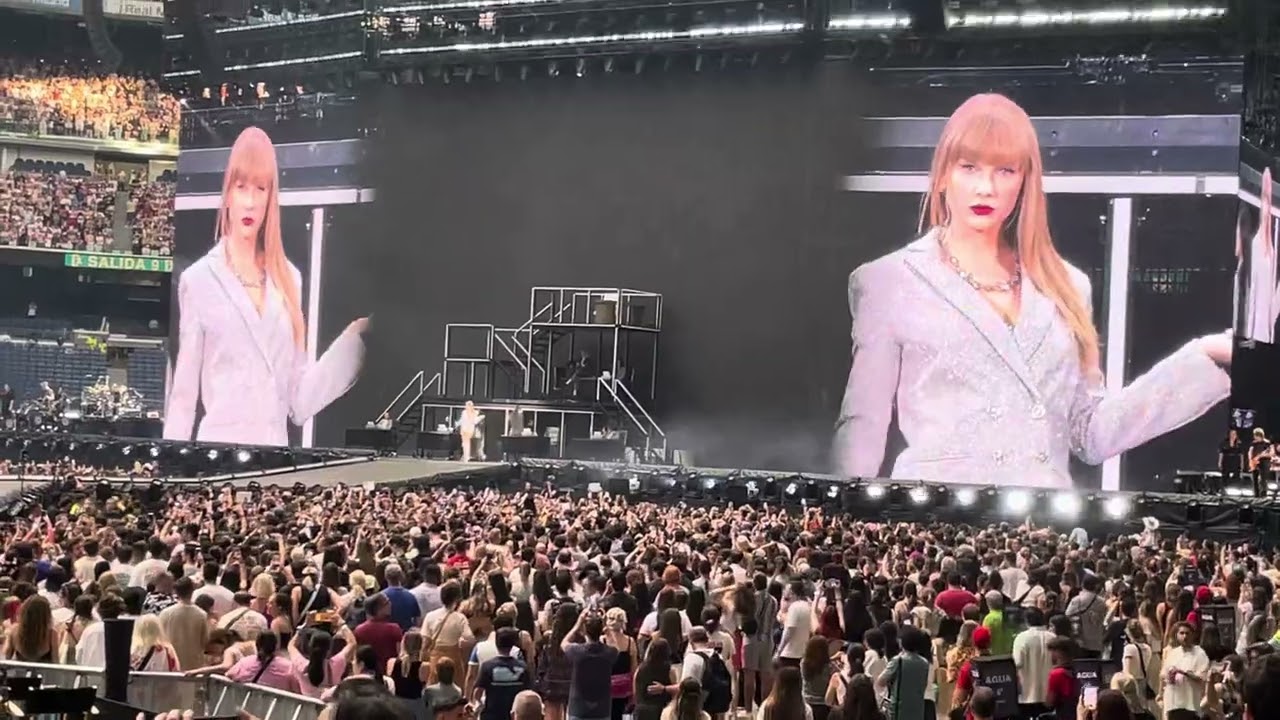 #002 TAYLOR SWIFT speech | The Man MADRID 29/05/2024 | THE ERAS TOUR