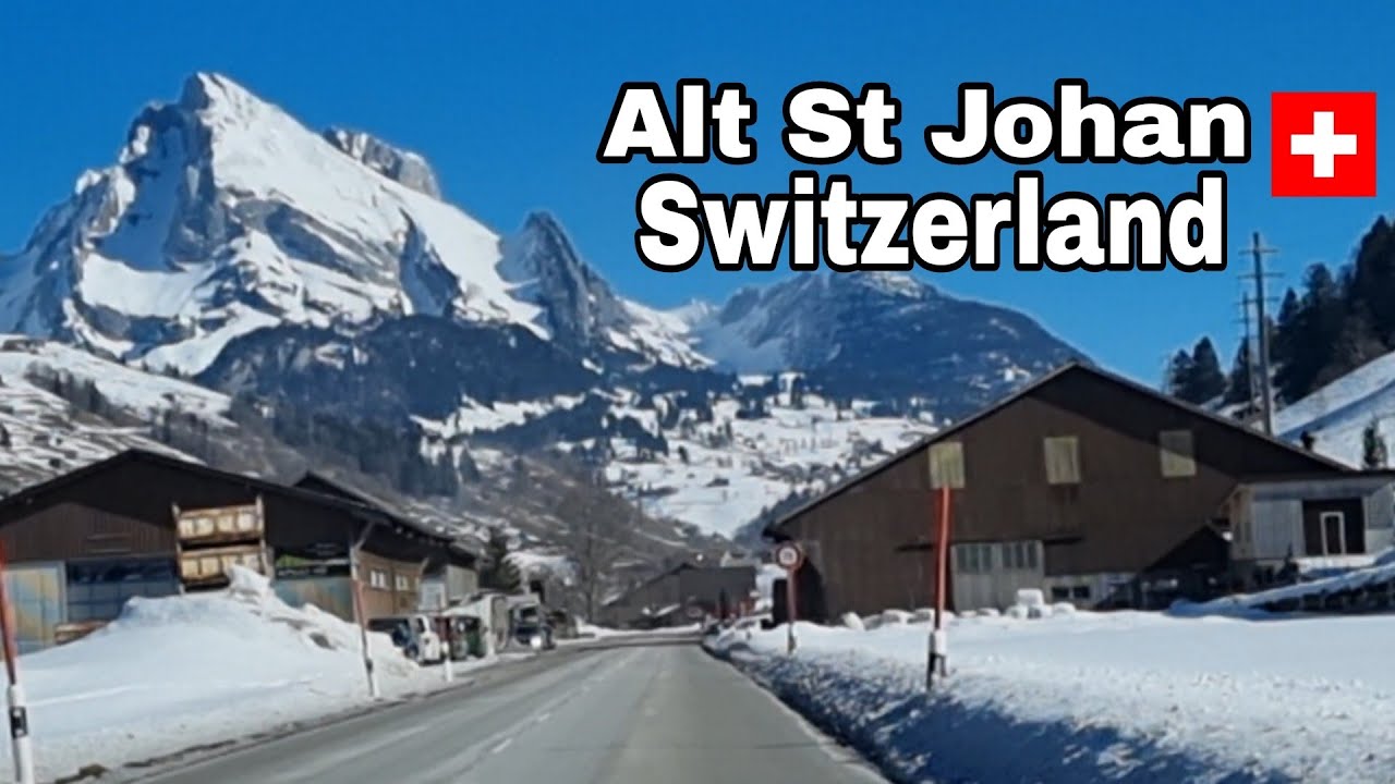 Alt St Johan to Wildhaus Switzerland