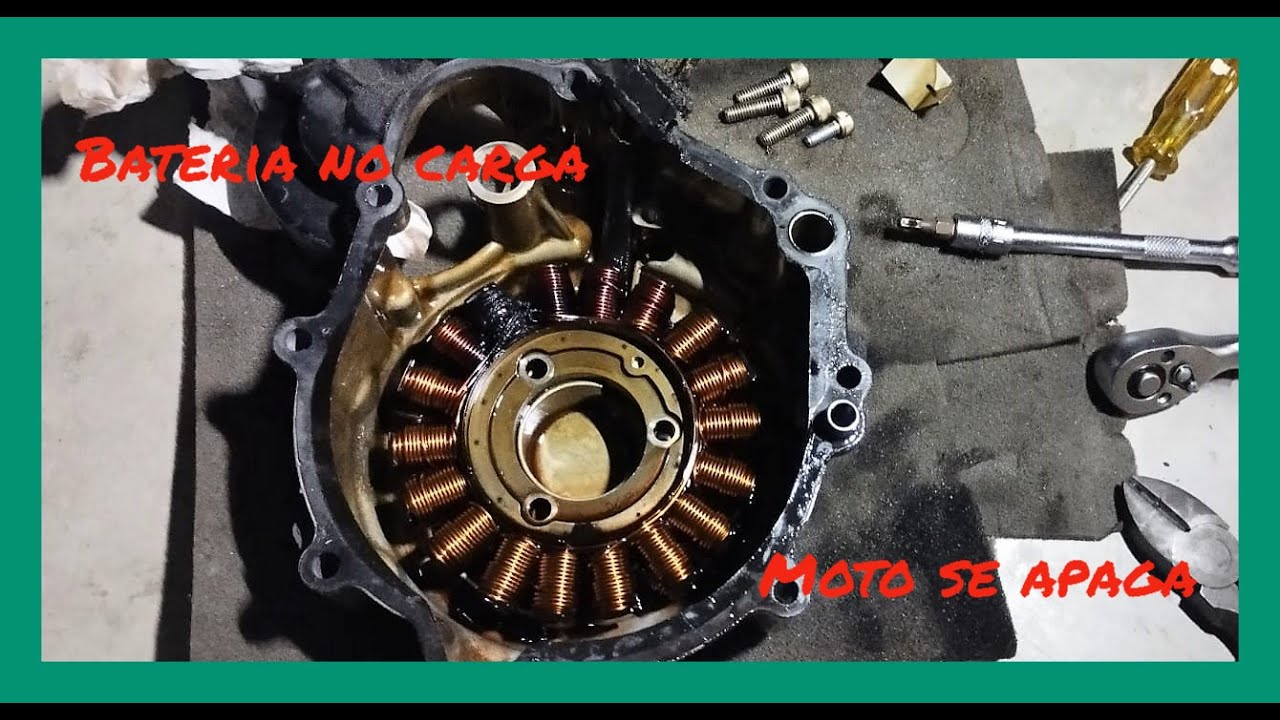 01|Cambiar Estator GSXR 600 2007 /Change Stator GSXR 600 2007 ASMR