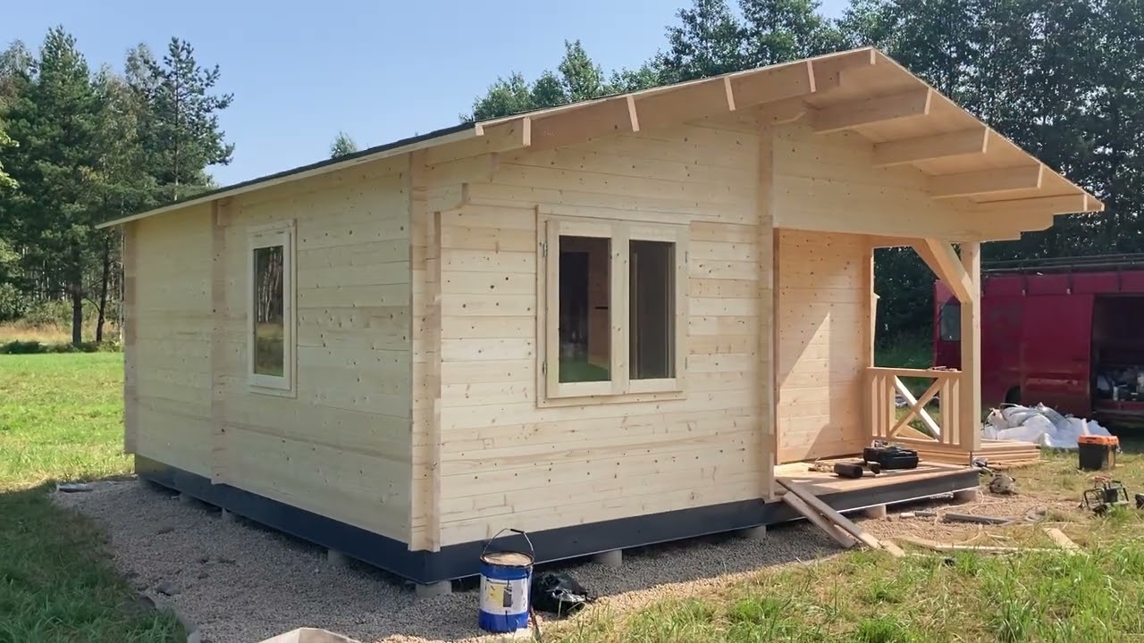 Brīvdienu māja ELFA - 36m2 - 3 dienās!