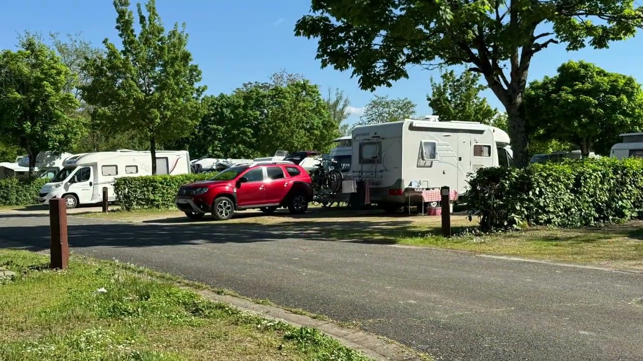 29-4-25 Overzicht van de camping in Bourges