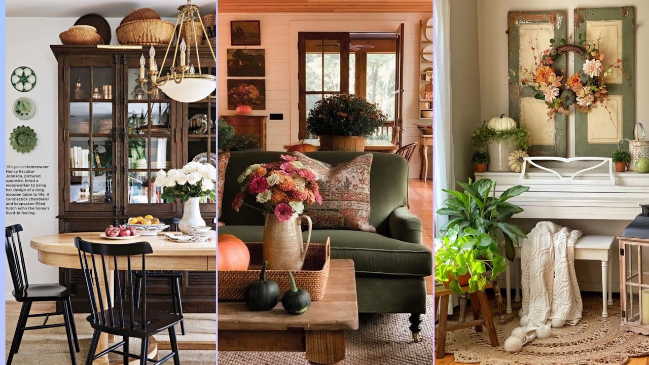 Vintage Farmhouse Cottage Decorating ldeas|Farmhouse decor |Cottage decoration #farmhouse #cottage
