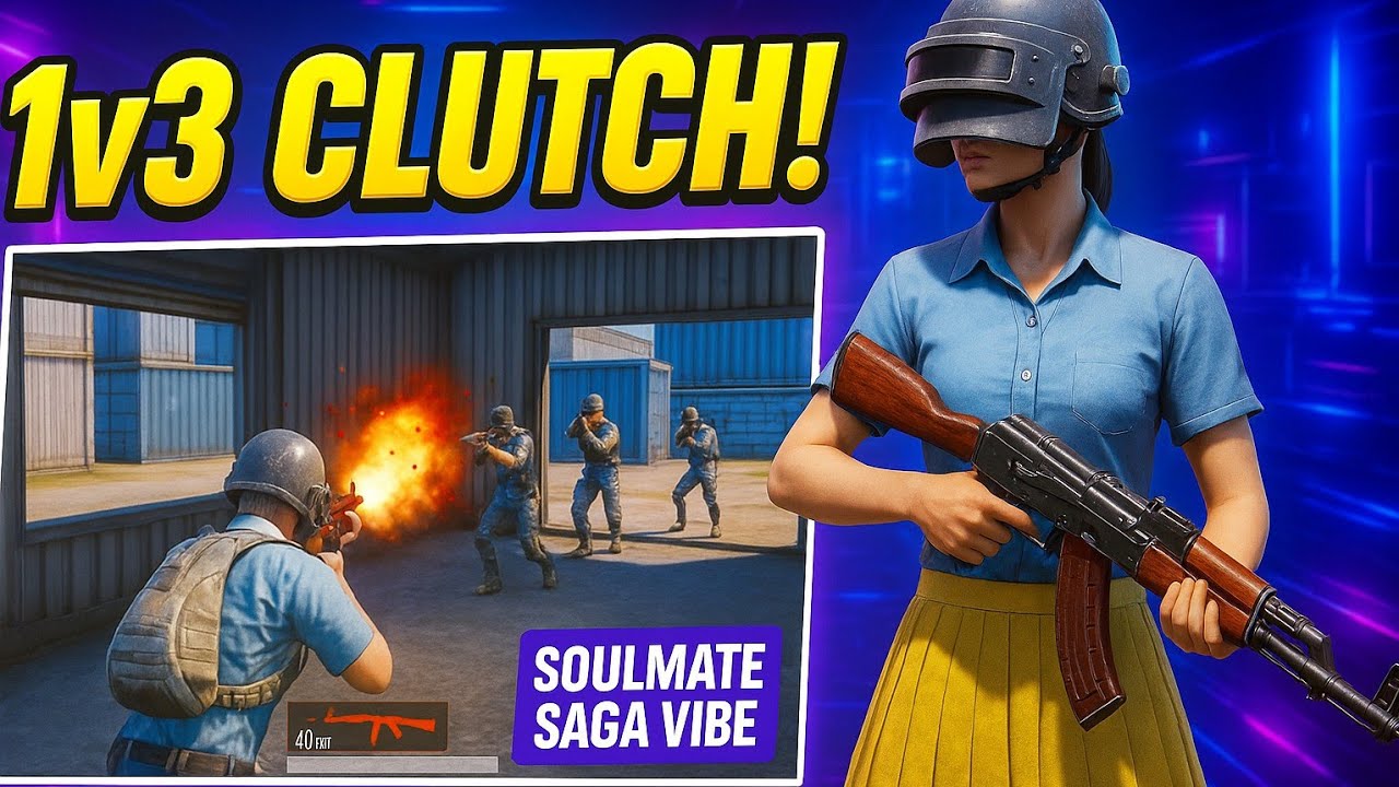 Main Akela Tha... Par Teenon Ko Uda Diya 😤 | BGMI TDM Beast Mode!
