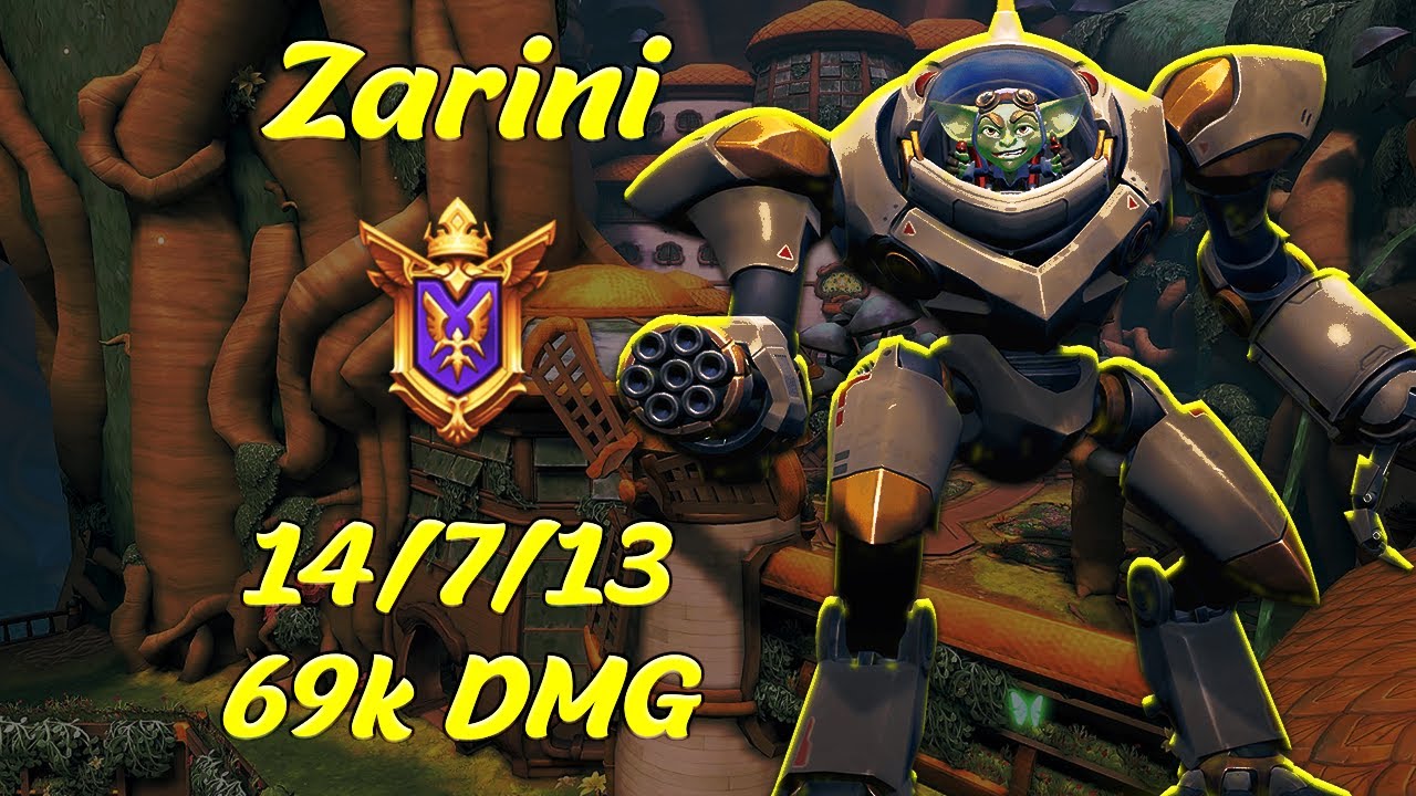 Zarini - Ruckus (Grandmaster) PaladinsTube