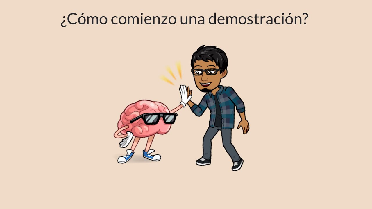 Demostraci&oacute;n directa y primeros ejemplos