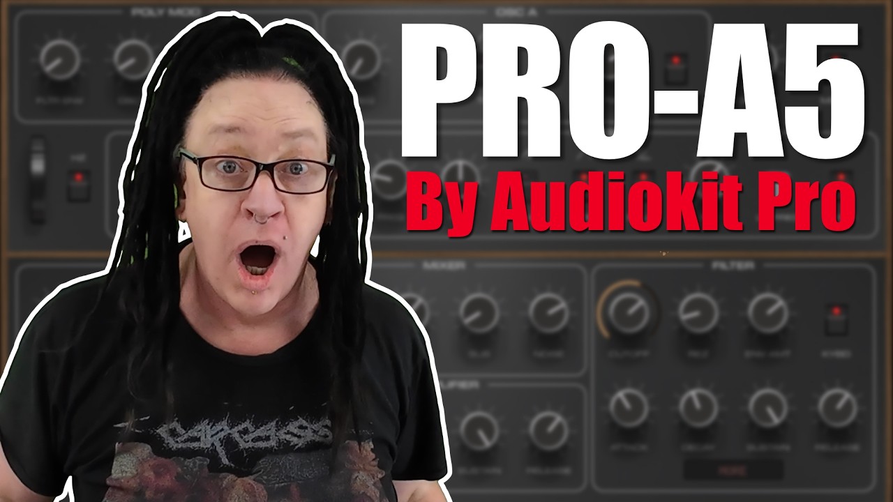 Невероятный профессиональный синтезатор A5 от Audiokit Pro на iOS
