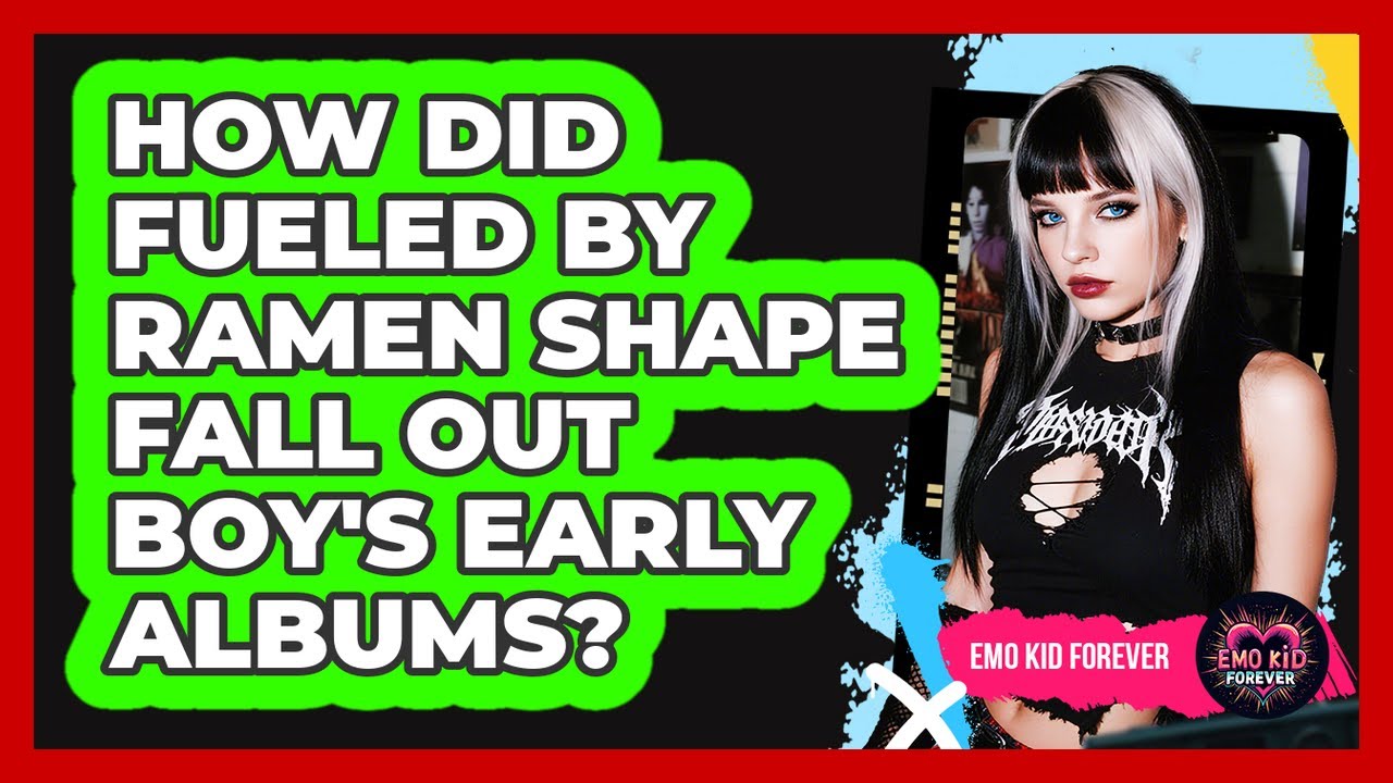 How Did Fueled By Ramen Shape Fall Out Boy's Early Albums? - Emo Kid Forever