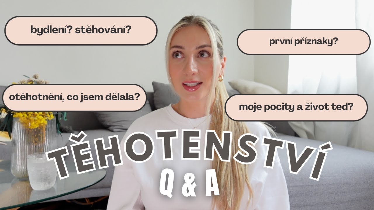 Q&A | jak zat&iacute;m prož&iacute;v&aacute;m těhotenstv&iacute;