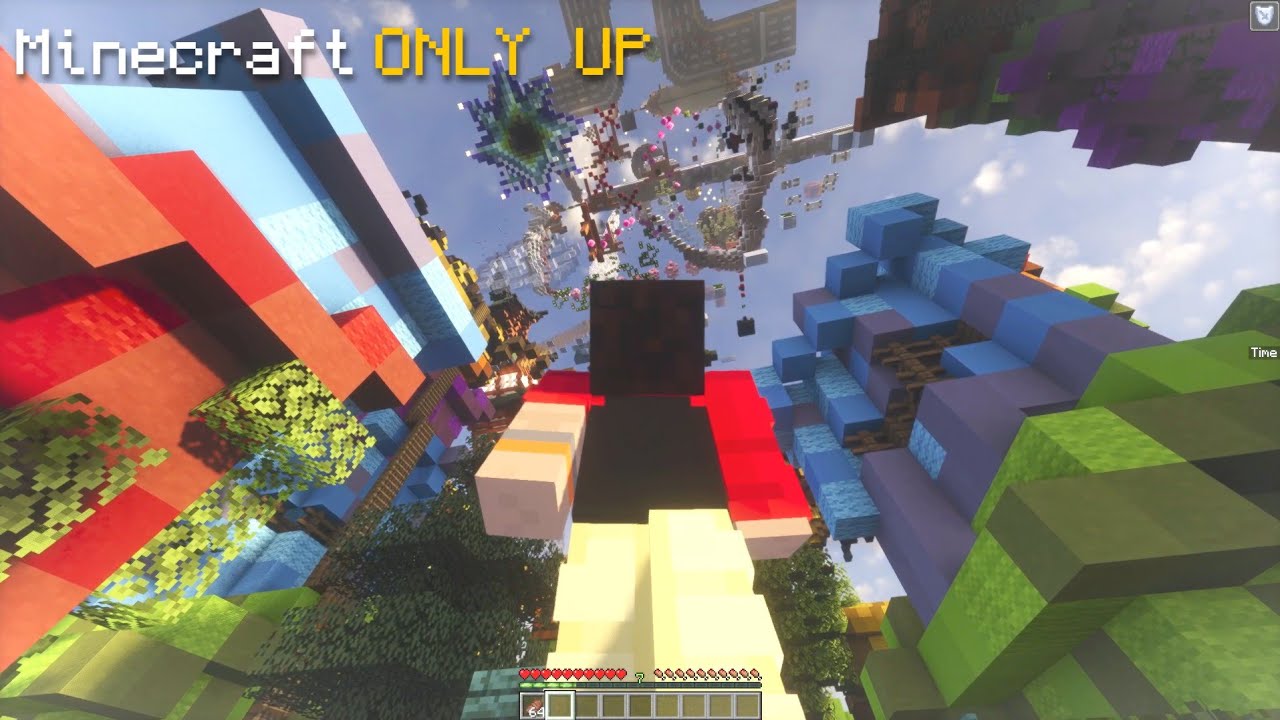 Finir Minecraft mais c'est actuellement ONLY UP
