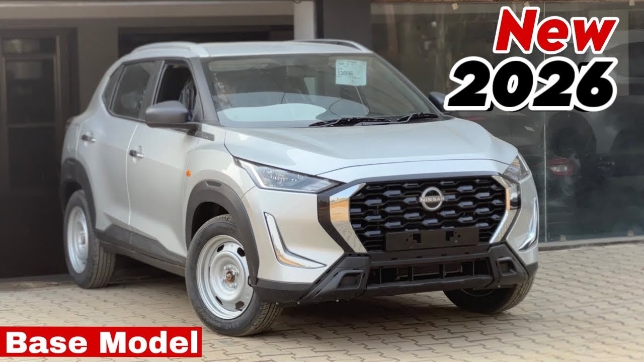 2026 NISSAN MAGNITE Visa Base Model || Magnite Base Updated Model 2026 Silver Colour Review
