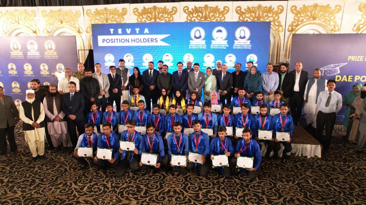 Faletti's Hotel Prize Distribution Ceremony Tevta Punjab 1st Annual Examination 2025