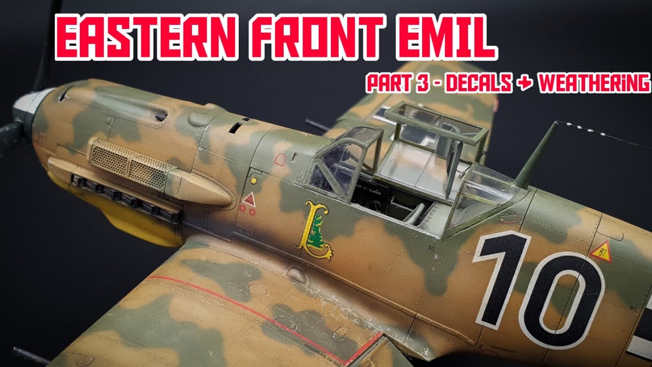 Eduard 1/48 Bf109E-Weathering
