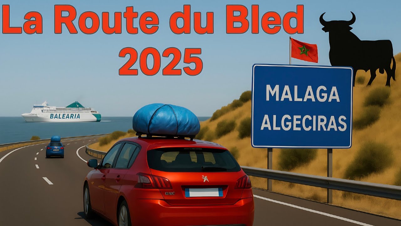 [LA ROUTE DU BLED 2025]  la route de la Suisse au Maroc en Voiture