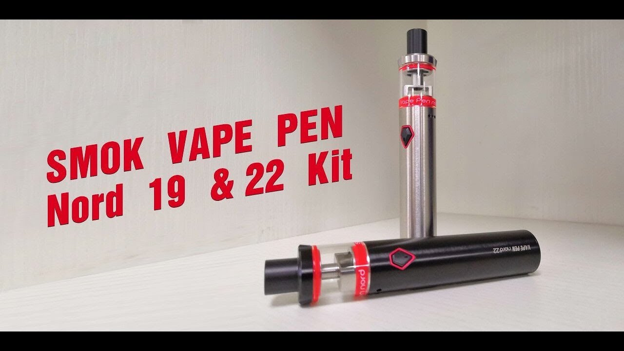 SMOK VAPE PEN Nord 19 Kit & VAPE PEN Nord 22 kit Unboxing