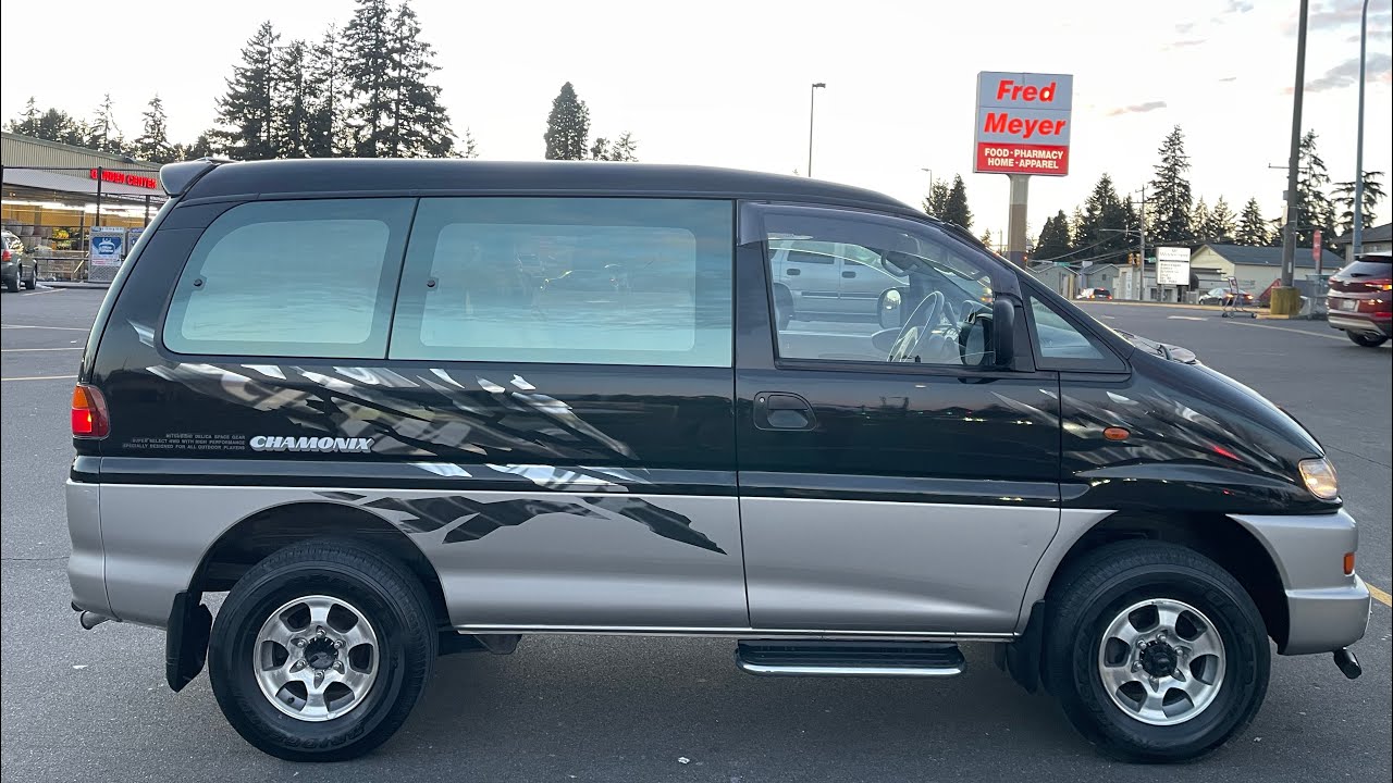 1997 Mitsubishi Delica L400 Chamonix 4WD turbo diesel RHD 53.500mi