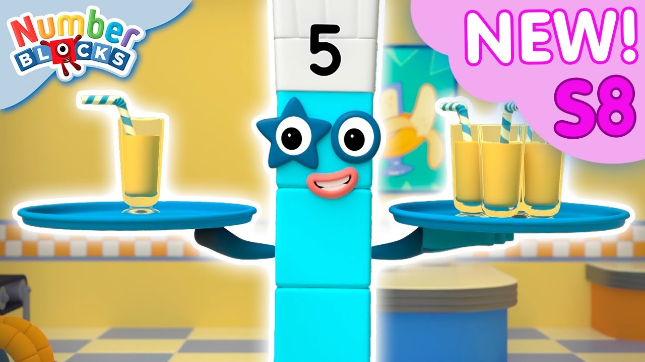How Many Smoothies? - Full Episode | S8 E6 | Numberblocks