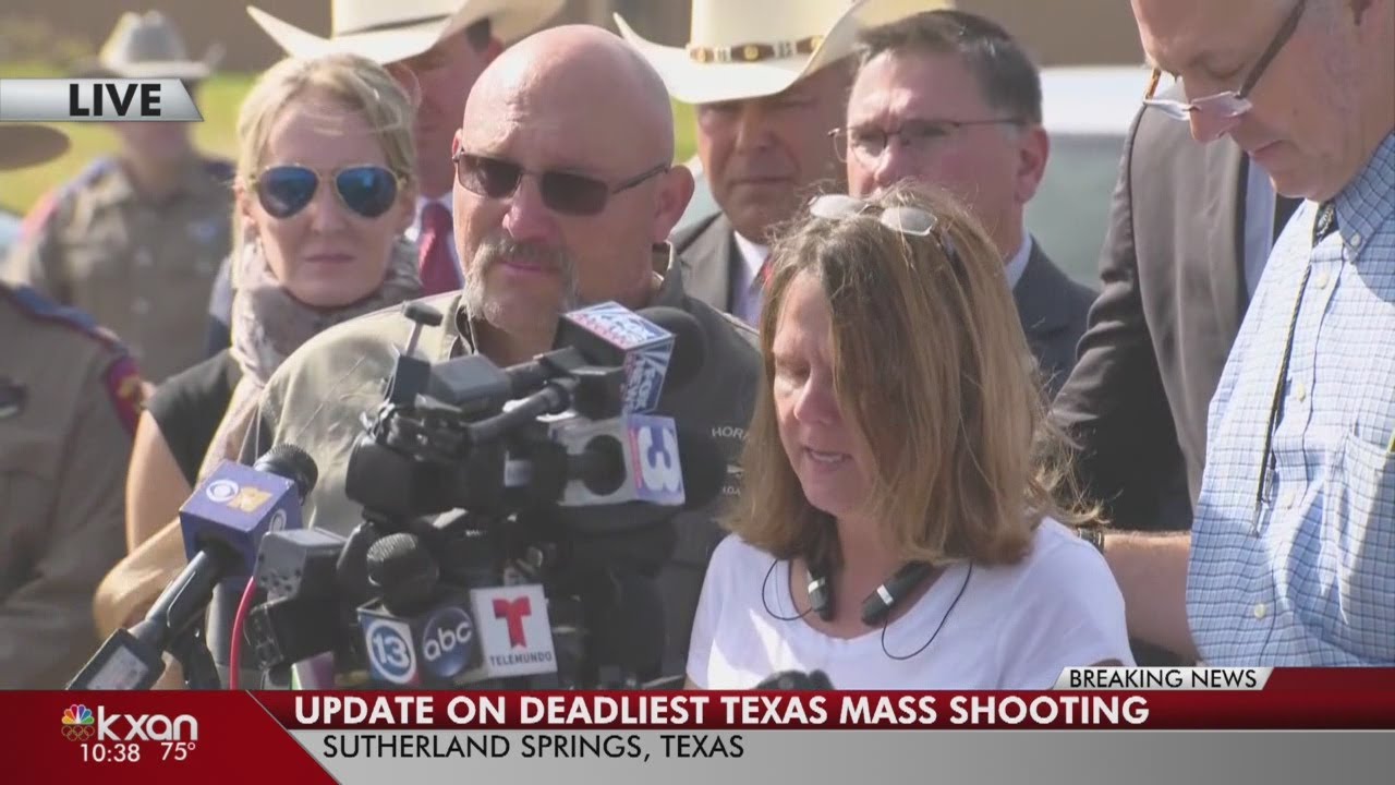 FULL VIDEO: Monday morning briefing on Sutherland Springs shooting; Pastor of church speaks