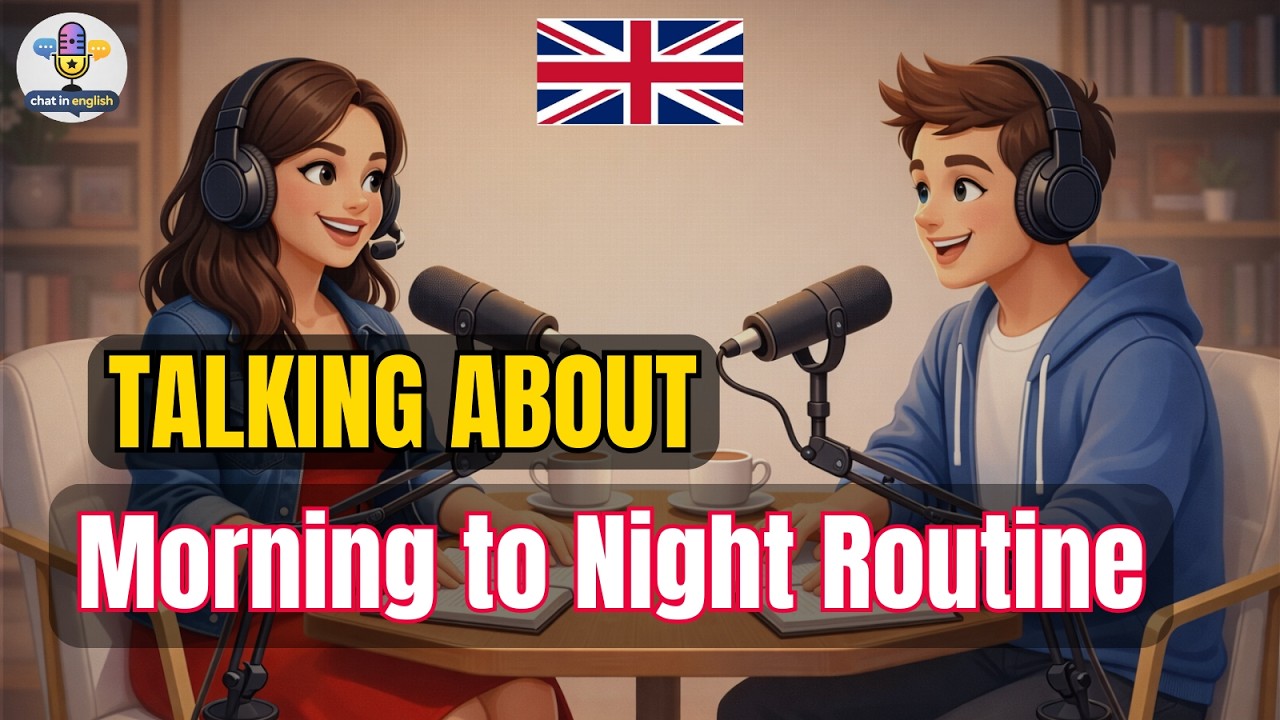 Morning to Night Routine in English | Easy Conversation Practice