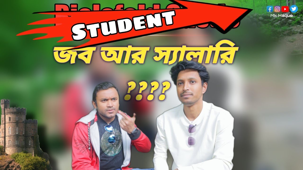 Part Time Jobs and Salaries in Germany for Students | Germany Student Part Time Jobs । Mk Haque
