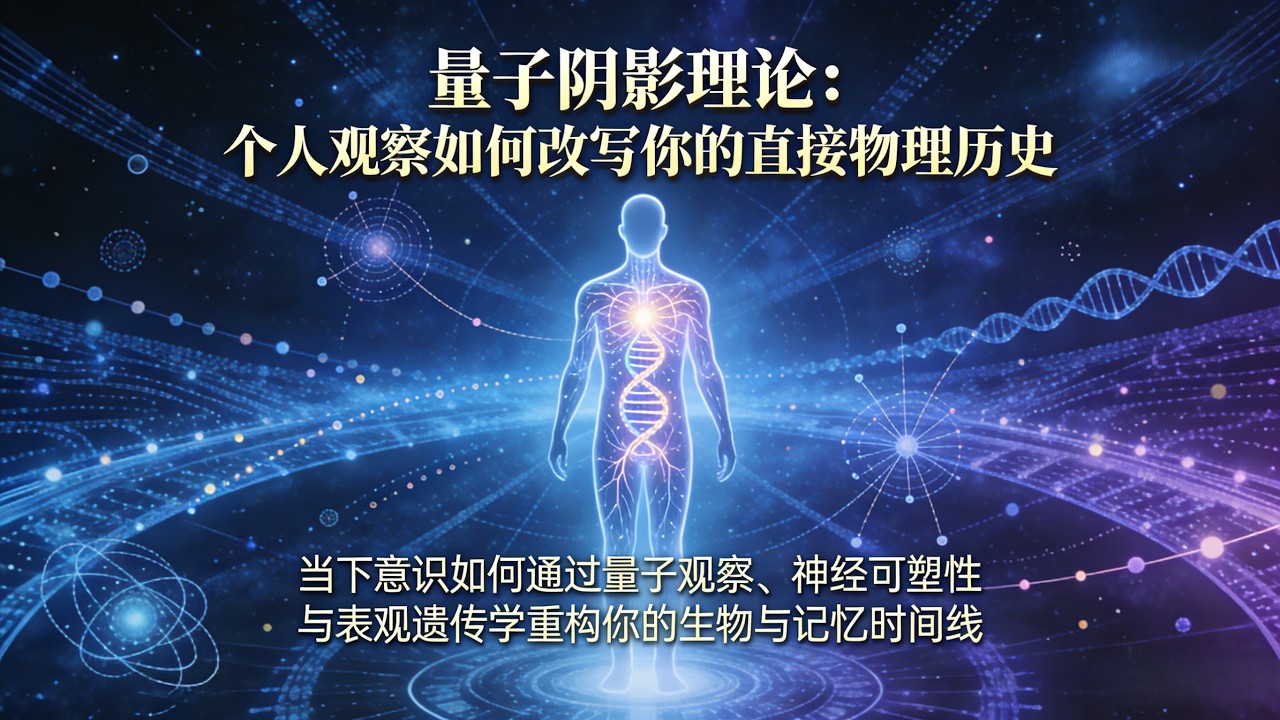 The Past is Not Fixed! Quantum Shadow Theory: Rewriting Your Bio-History via Observation