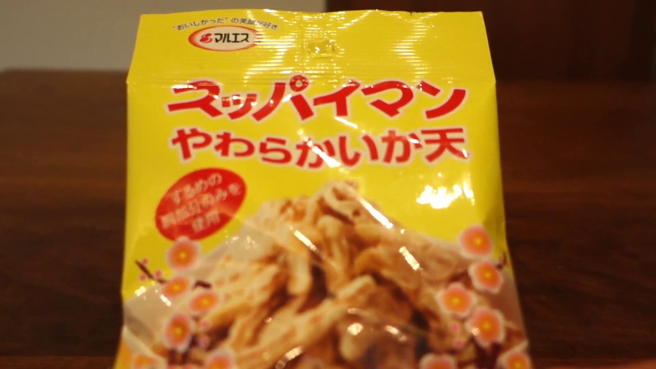 MARUESU：SUPPAIMAN Yawaraka Ikaten (Soft Squid Tempura) 25g