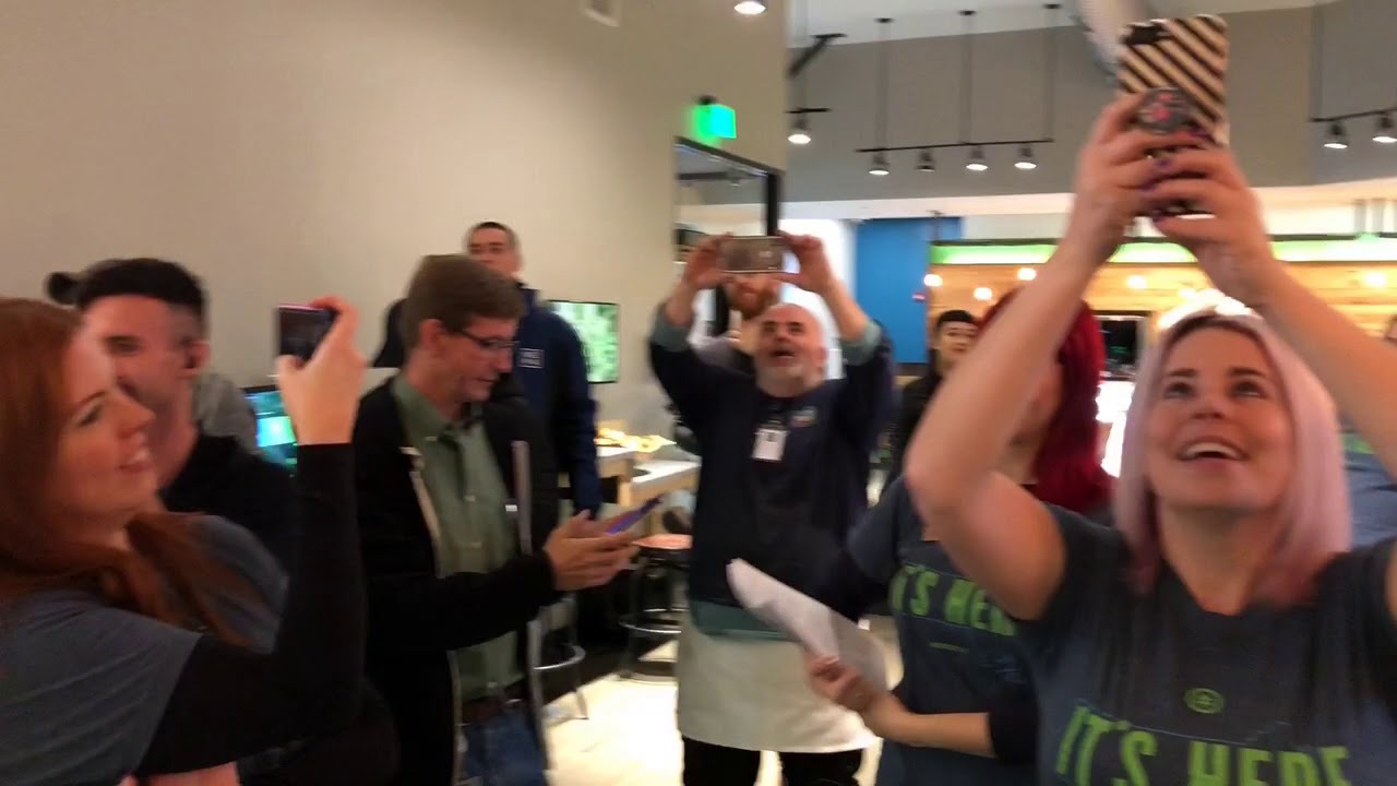 Inside a Massachusetts marijuana shop as the first sale is made