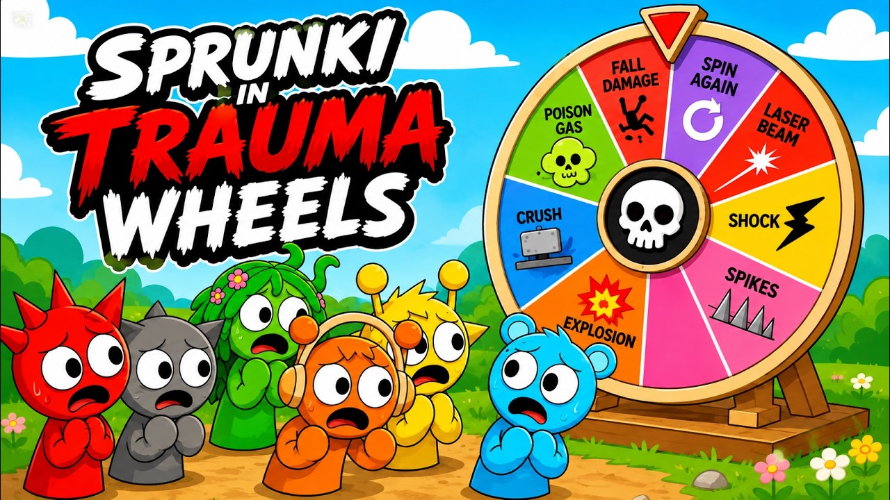 🔴 LIVE SPRUNKI BATTLE! WHO SURVIVES in AY In Ultimate Trauma Wheel?! 🏆006