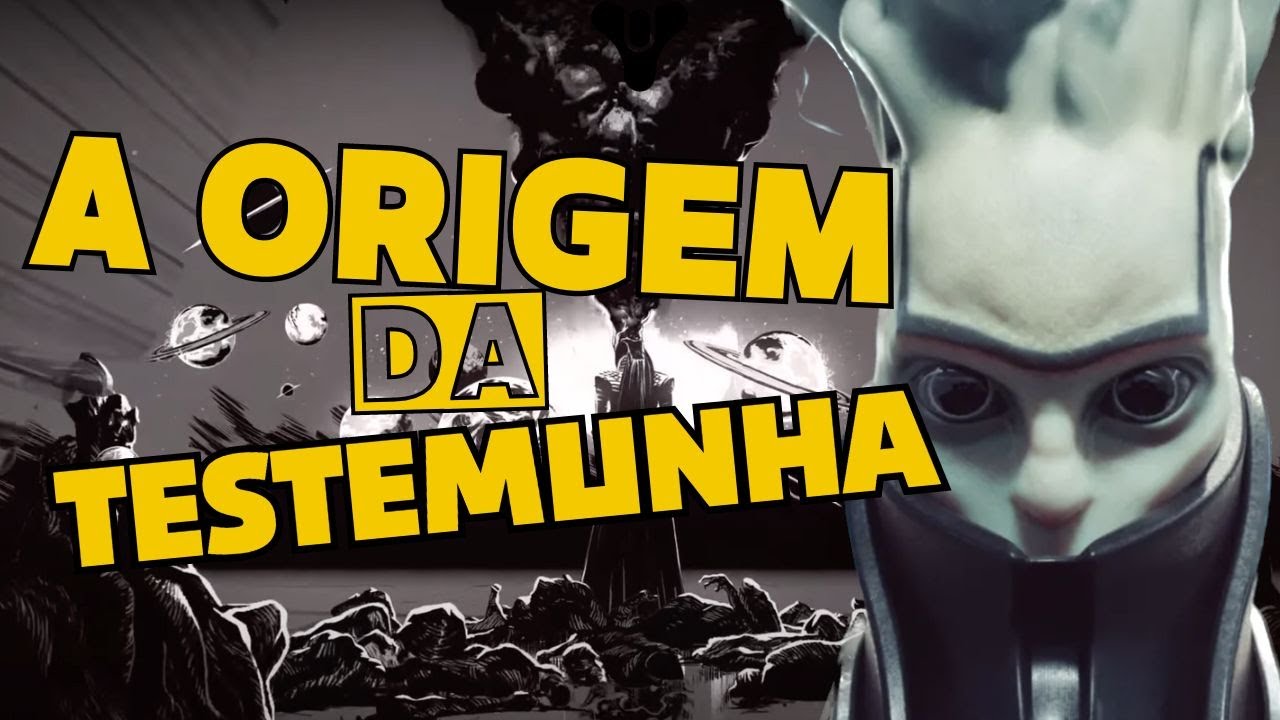 Cutscene contando a história da ORIGEM da TESTEMUNHA legendado em PORTUGUÊS-BR | Destiny 2