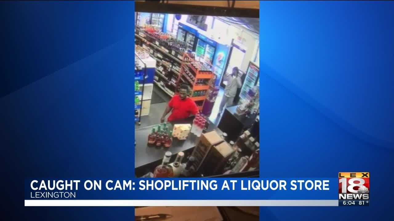 Caught On Cam: Shoplifting At Liquor Store