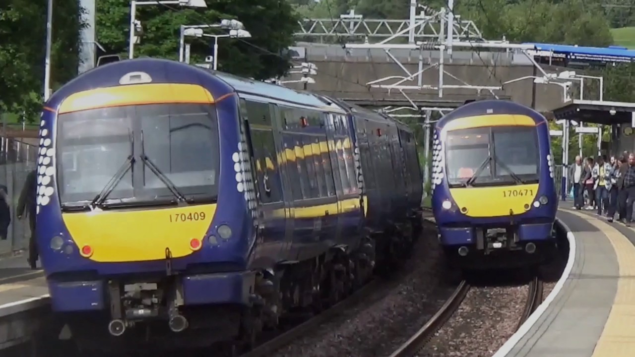 Trains At Croy 07/06/17
