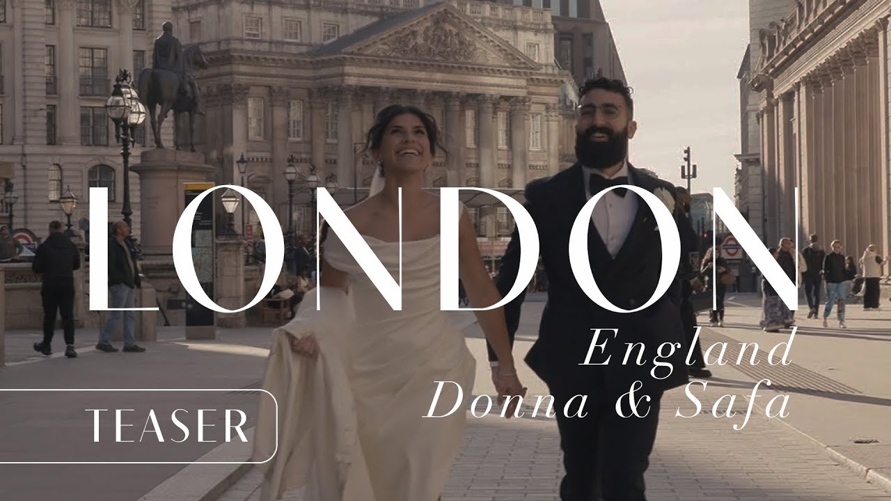 Donna & Safa's Wedding at The Andaz, London Liverpool Street, UK (Teaser)