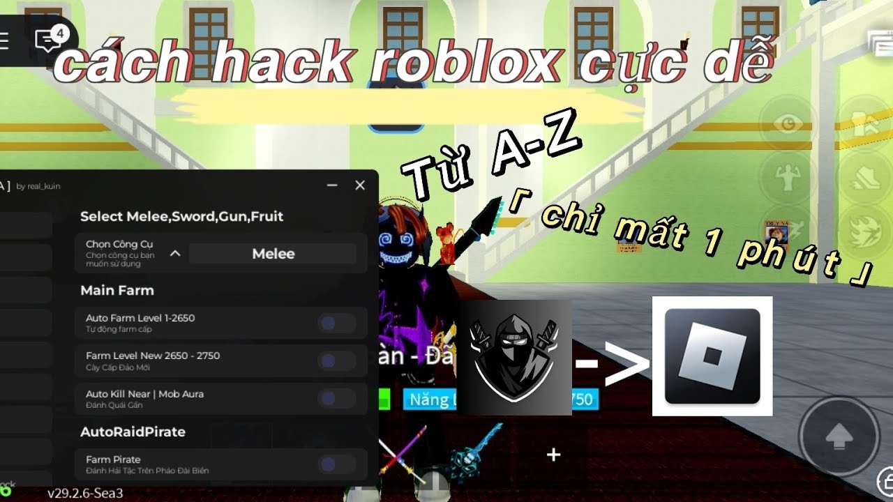 hướng dẫn cách tải h4ck roblox delta x vng và quốc tế có tiếng việt cực kì dễ dàng và nhanh chóng