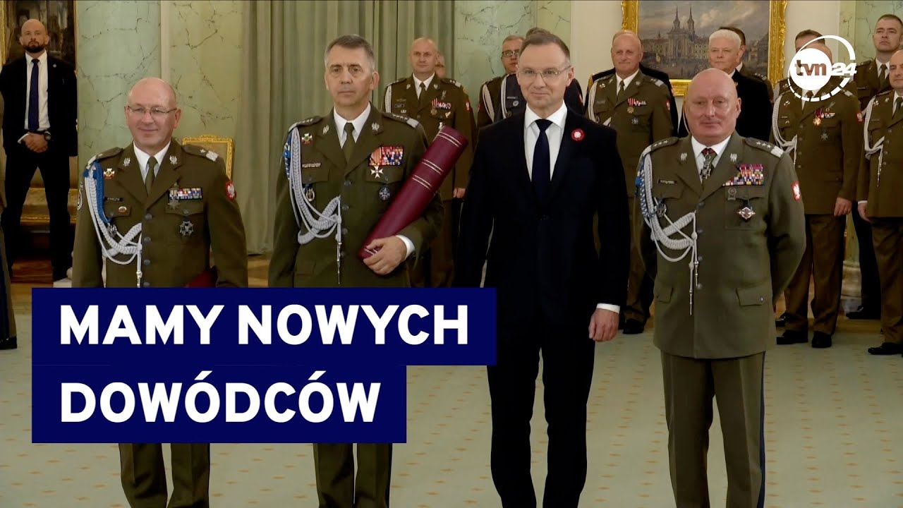 Mianowanie dowódcy generalnego Rodzajów Sił Zbrojnych oraz dowódcy Wojsk Obrony Terytorialnej