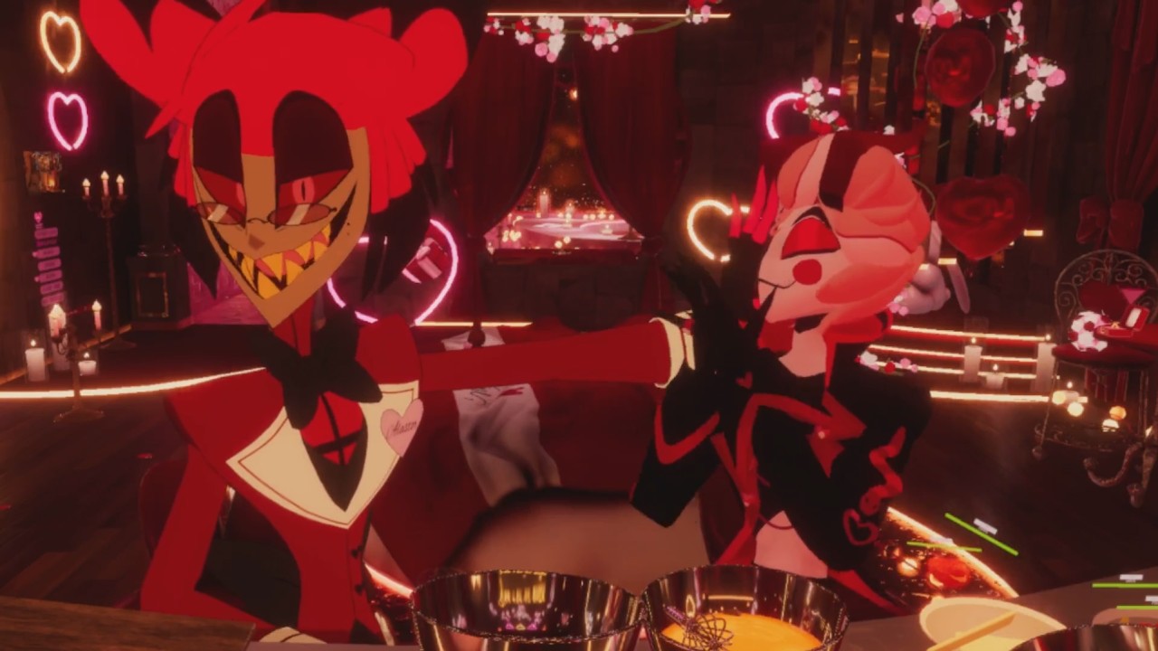 Radioapple Honeymoon Valentines Baking Show (HAZBIN WANNNABEES)