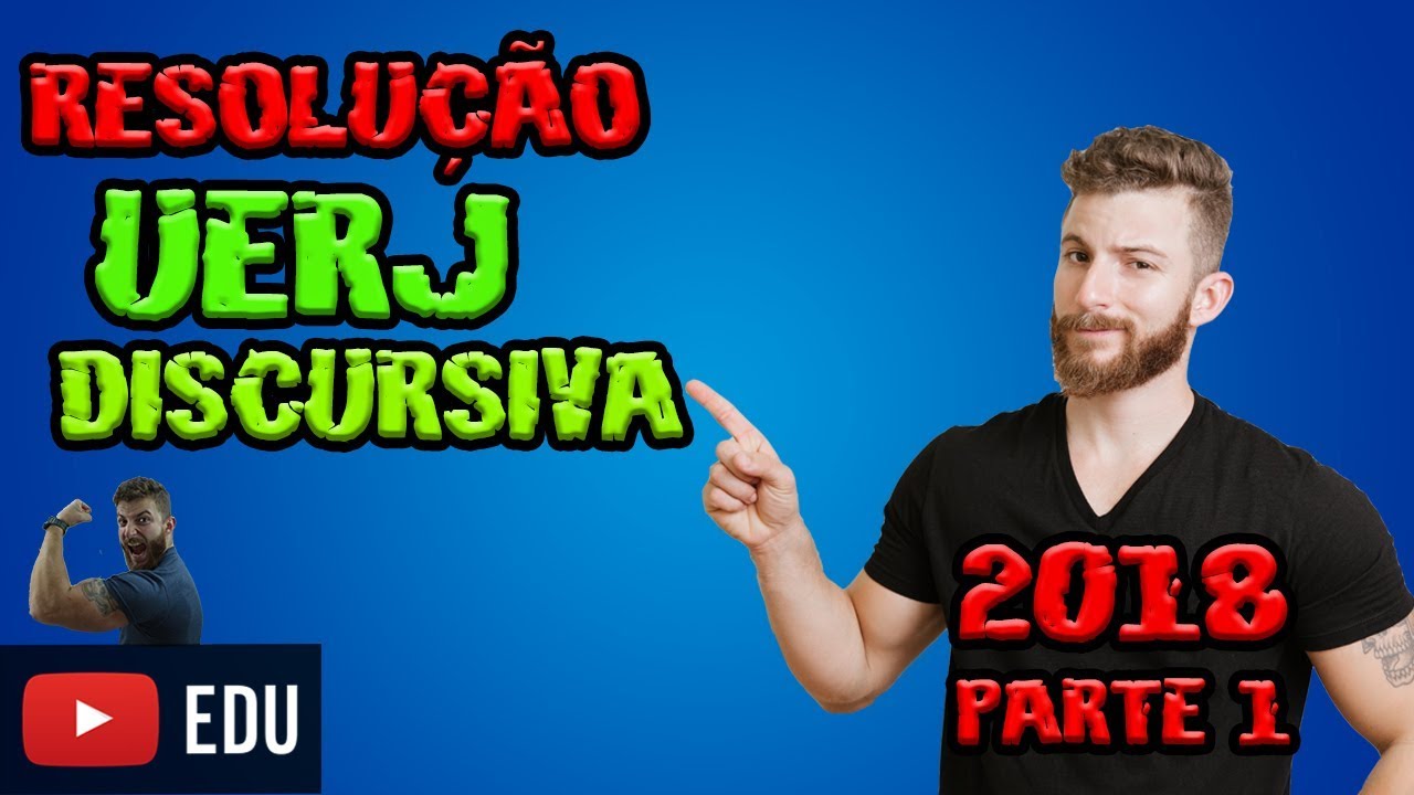 RESOLU&Ccedil;&Atilde;O UERJ DISCURSIVA - 2018 - PARTE 1