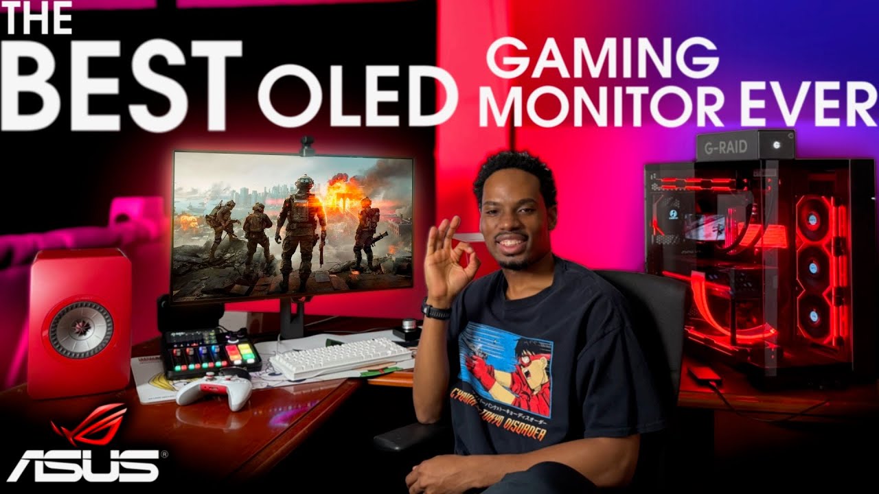 New King Of OLED Monitors | X32UCWMG Review | The Best OLED Monitor | ASUS True Black Glossy OLED!