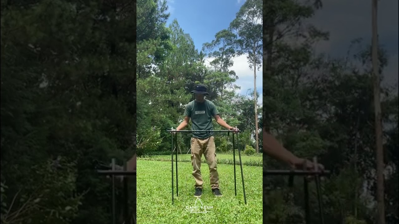 Quick Guide | How To Use Hanging Rack by #Campkeun