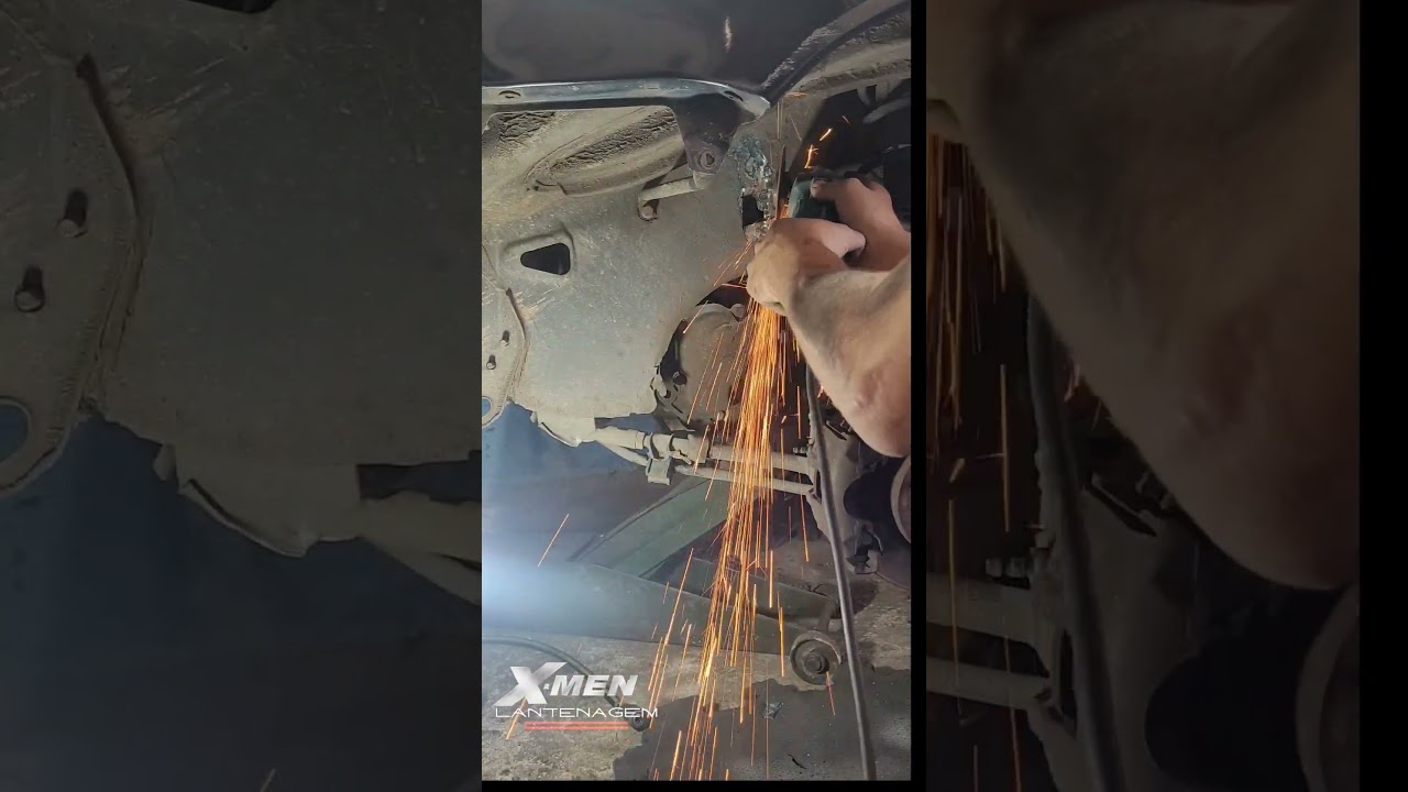 longarina de Fiat uno rachada como faser