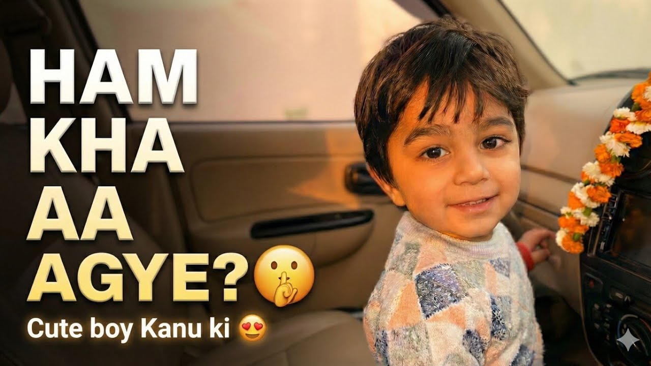 Surprise Trip! 🚗 Kanu Ko Pata Nahi Hum Kahan Jaa Rahe Hain