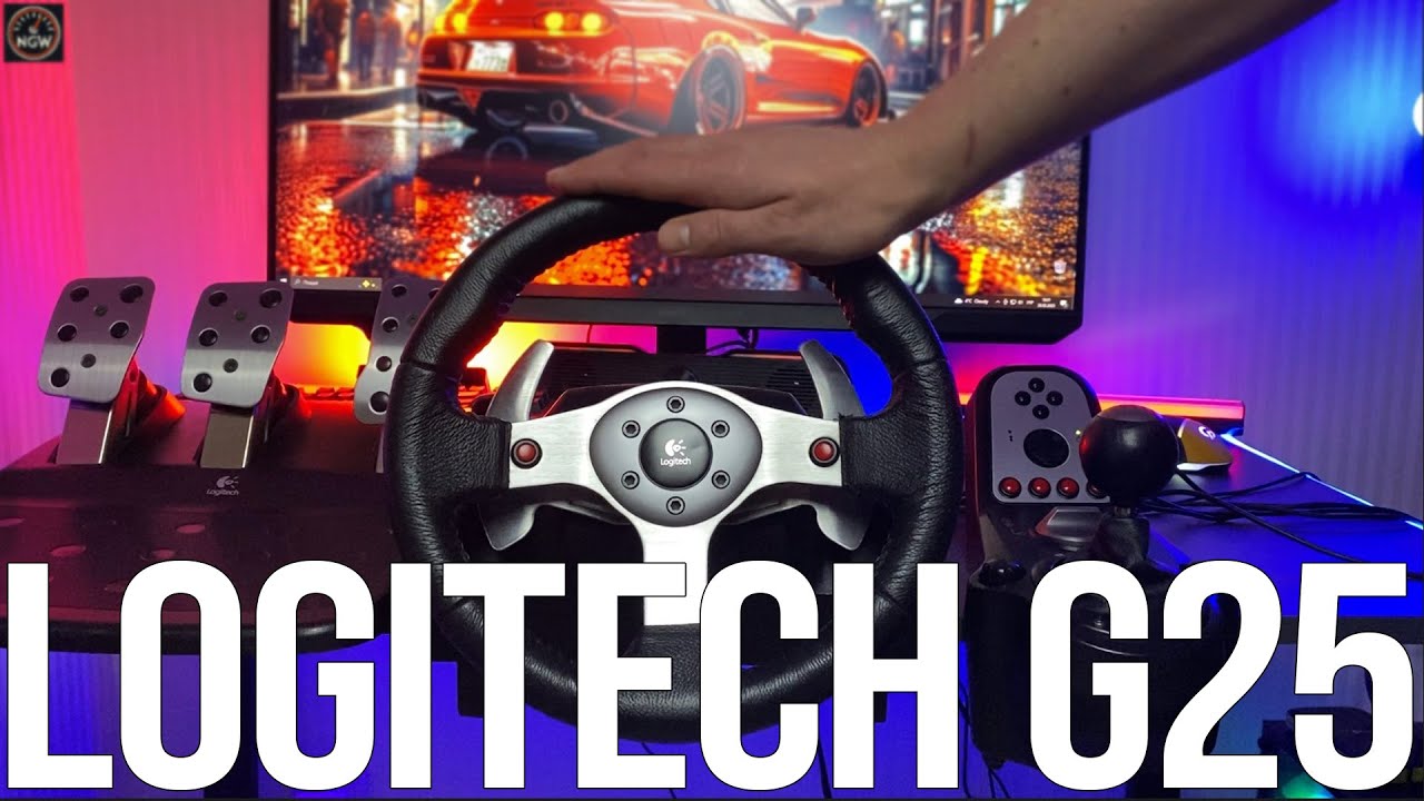 Logitech G25 Unboxing & Setup | Classic Racing Wheel Gameplay (2025)